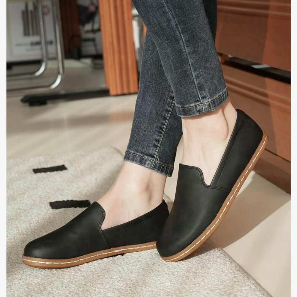 Benassal US 9 Women Slip-On Oxford Shoe Comfortable Dress Shoes Loafers